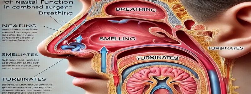 The importance of maintaining nasal function in combined surgeries