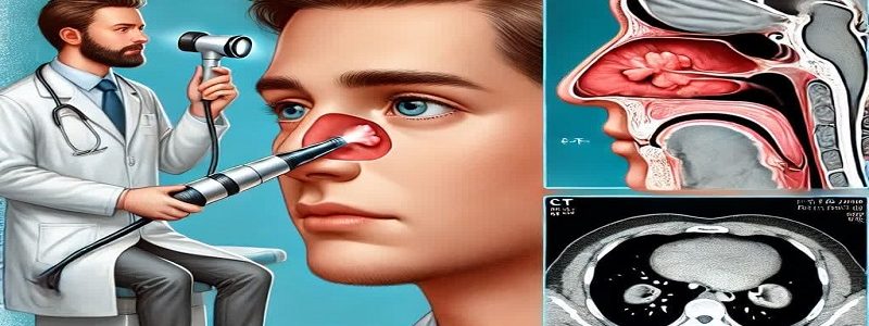 Diagnosis of nasal polyps
