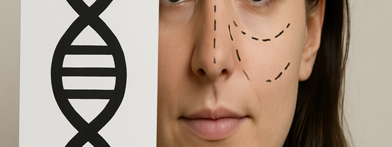 تأثیر ژنتیک بر شکل بینی و فک